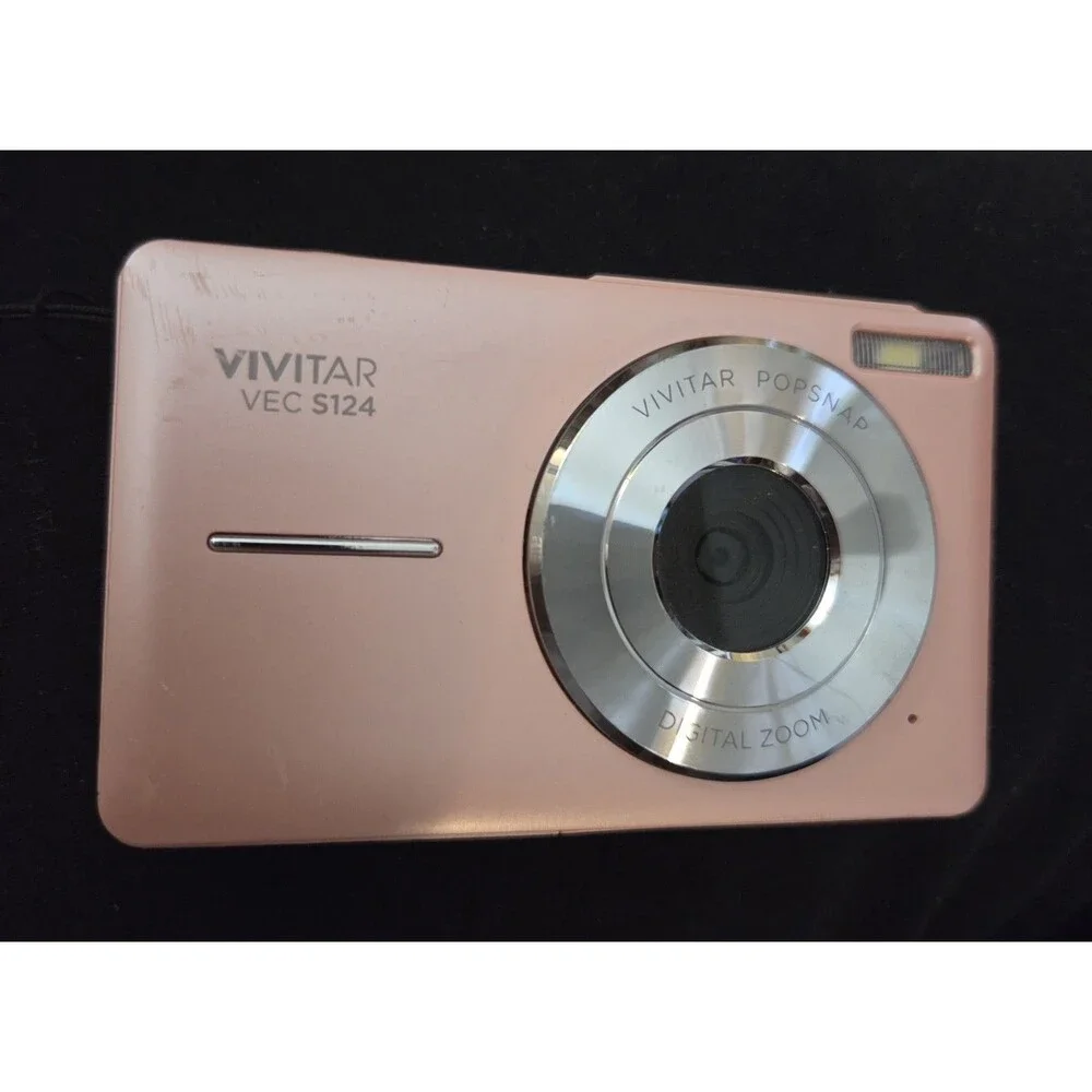 Digital Camera VIVITAR VEC S124 Pink Pre-owned